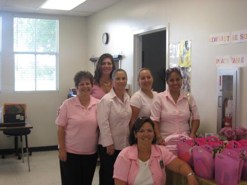 MEMBERS OF FABULOUS WOMEN WORKING TOGETHER TO GIVE MOMS A SPECIAL DAY AT PARTNERSHIP FOR THE HOMELESS IN SOUTH DADE